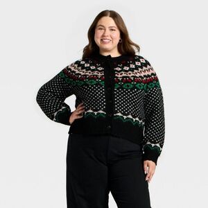 Universal Thread - Women's Merriment Cardigan Sweater - Universal Thr Black